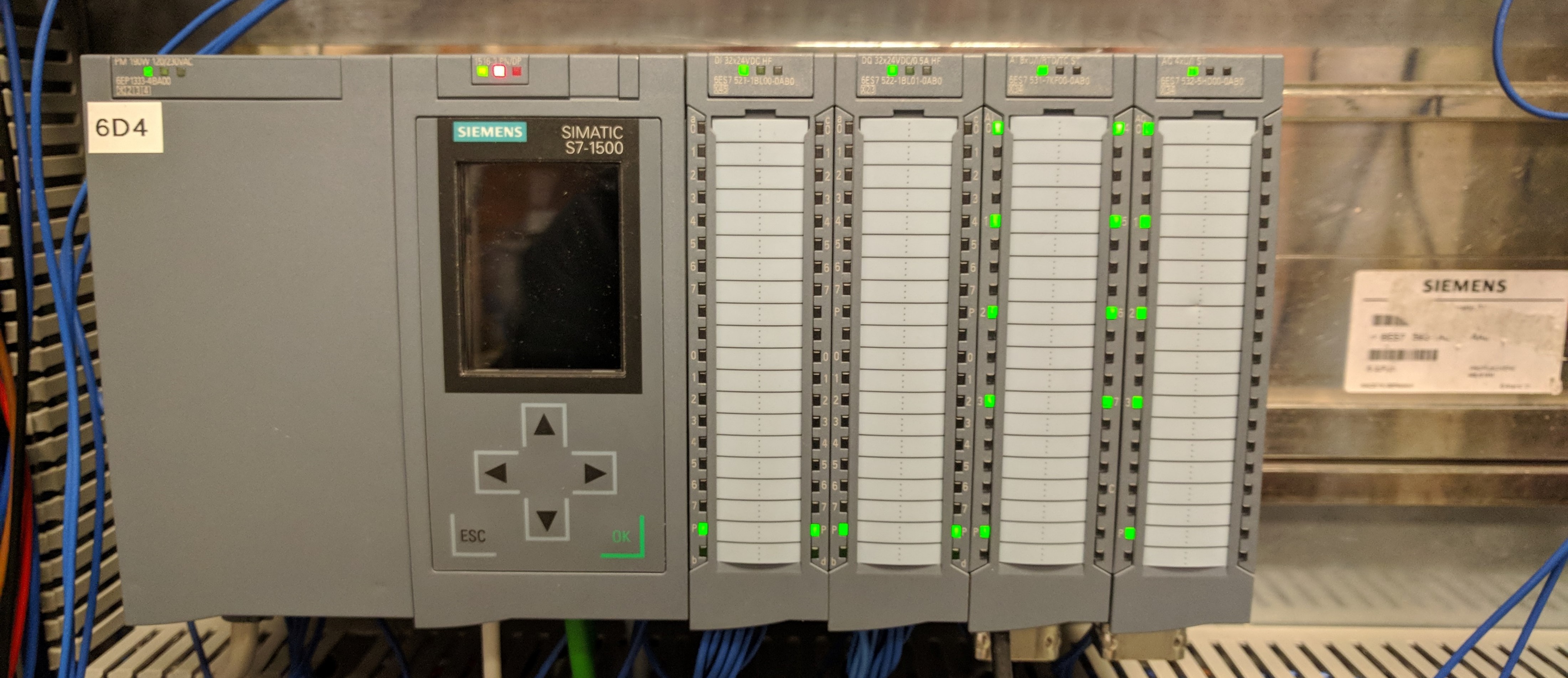 Hardware foto van de PLC