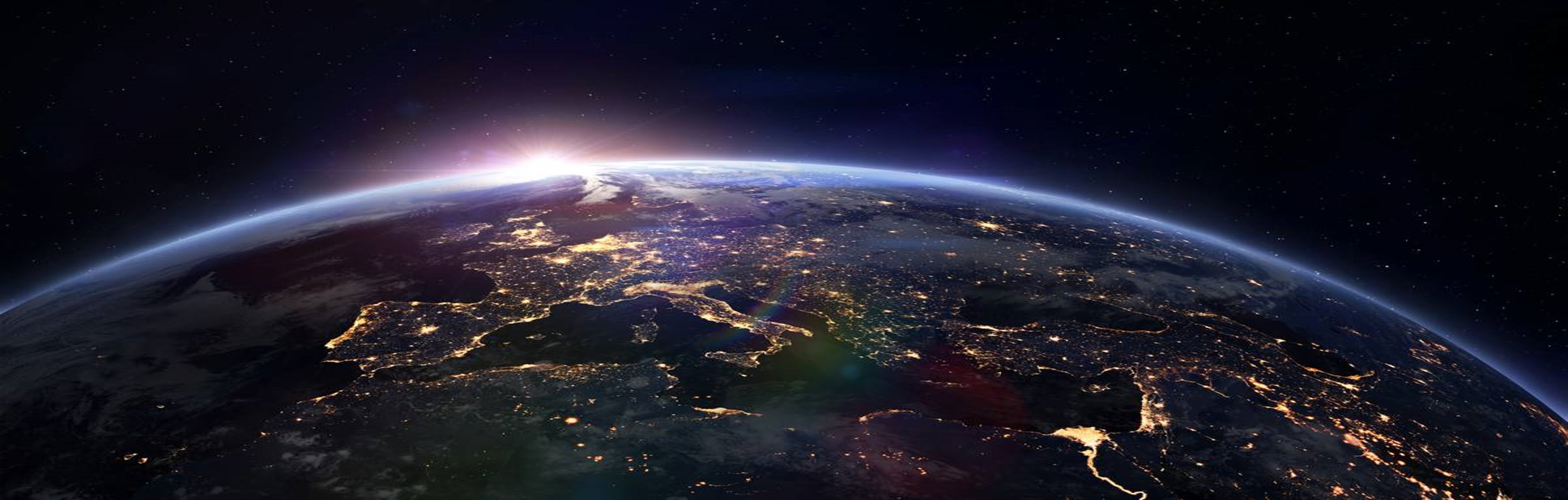 Wereldbol vanuit de ruimte